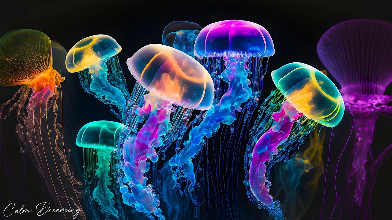 Amazing Jellyfish Aquarium - Healing of Stress and Depressive States • Remove Insomnia Forever #13