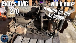 Will It Run? 1940s GMC 270 Revival - First Start In 20+ Years!