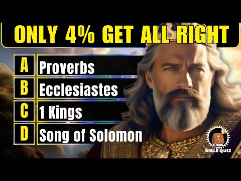 21 BIBLE QUESTIONS