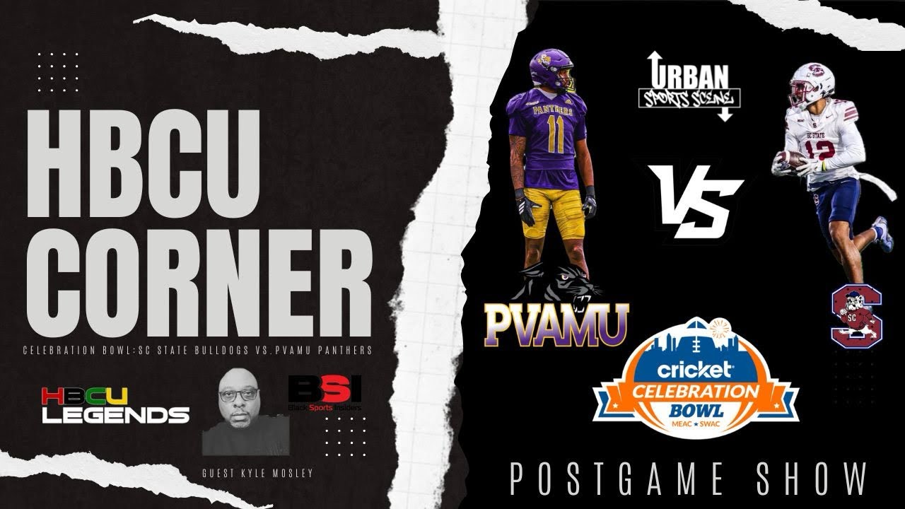 Celebration Bowl 2025 Postgame | Prairie View A&M vs South Carolina State | HBCU Corner Live