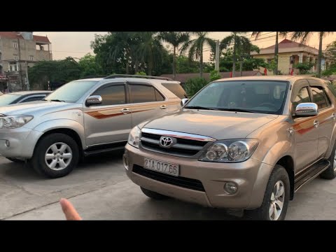 Toyota Fortuner AT 2008  Cần bán Toyota Fortuner máy dầu số tự động 2008  màu vàng