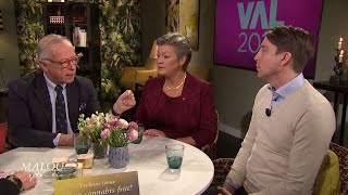 Ylva Johansson (S): "Ökande klyftor ett hot mot vårt samhälle" - Malou Efter tio (TV4)