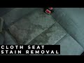 Cloth Car Seat Stain Removal