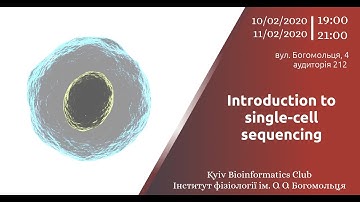 Introduction to single-cell sequencing, day 1. Maryna Korshevniuk.