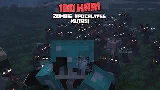 100 Hari di Minecraft Zombie Apocalypse Mutasi !!!