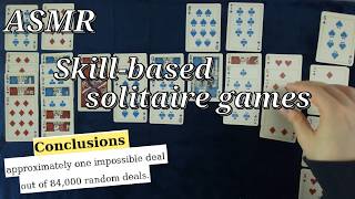 [ASMR] 6 Solitaire card games that DON'T rely on luck screenshot 4