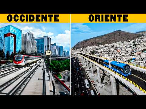 ¿Porqué el Poniente de CDMX es RICO y el Oriente No?