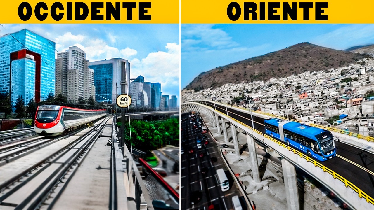 ¿Porqué el Poniente de CDMX es RICO y el Oriente No?