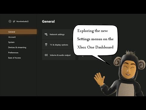 [4K] Checking out the new Settings menu in the new Xbox One Dashboard October 2019