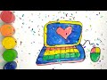 Bolalar Uchun Kompyuter rasm chizish/Drawing Computer with kids song/Рисование Компьютер для детей