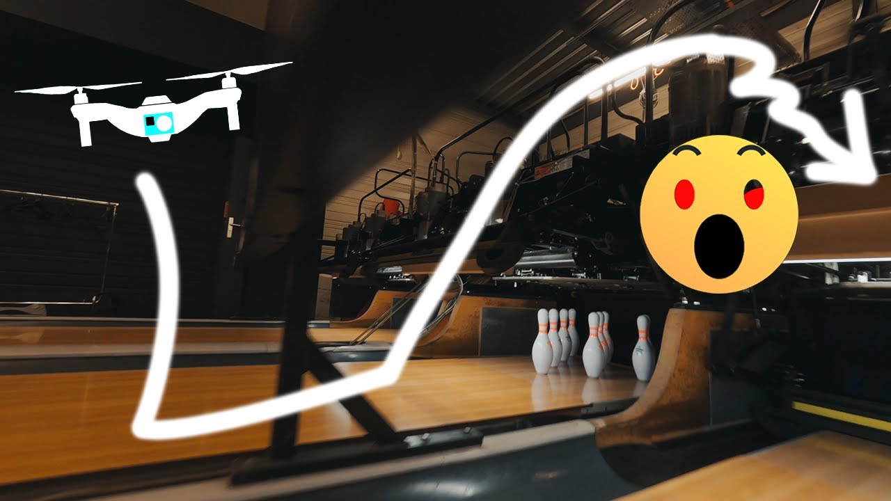 This FPV DRONE can go anywhere - FPV Bowling