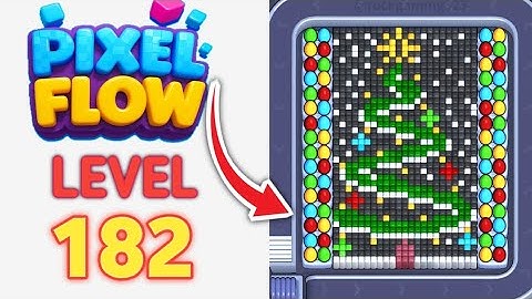 Pixel Flow Level 182 Walkthrough