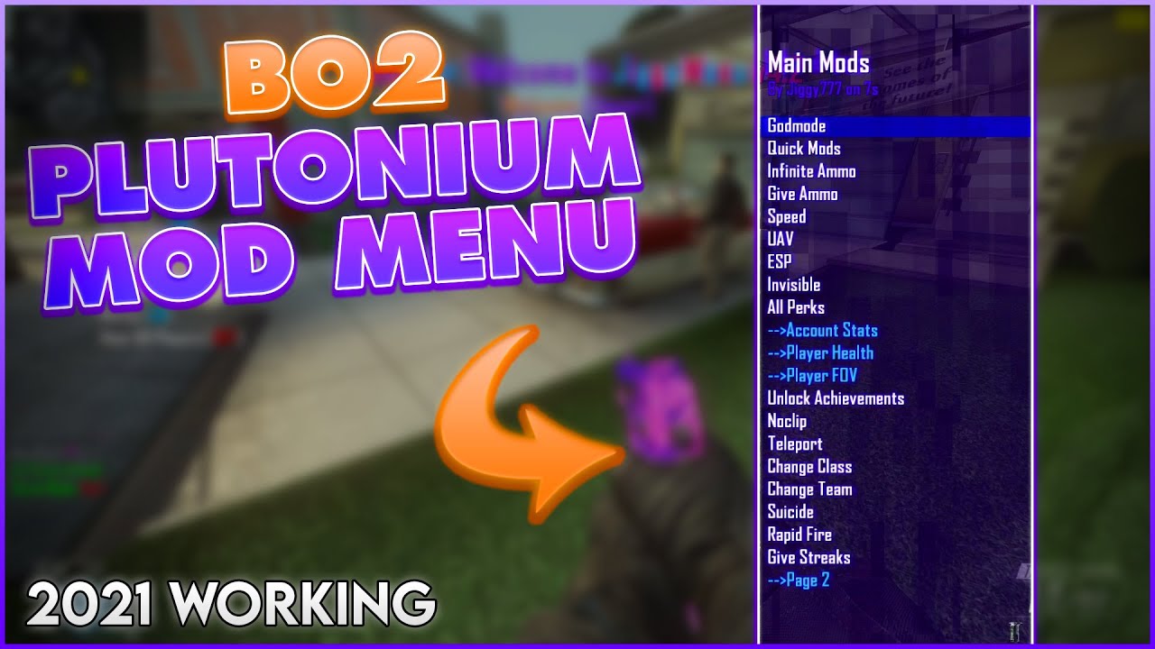 How to get a Mod Menu on Plutonium Black Ops 2 Multiplayer *Working