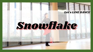 Snowflake Line Dance | 스노우플레이크 라인댄스 | 캐롤 라인댄스 | 크리스마스 | Beginner | 렛츠 라인댄스