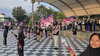 Latihan di alun - alun Purworejo - Gita Bahana Spensa 2025