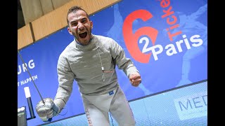 Enver YILDIRIM TUR - FRUMGARZTS ISR Fencing European Olympic Qualification 2024 Luxembourg, T8