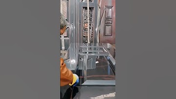 Polishing door like a mirror #tools #machine #gadget #factory #trending #viral #reels