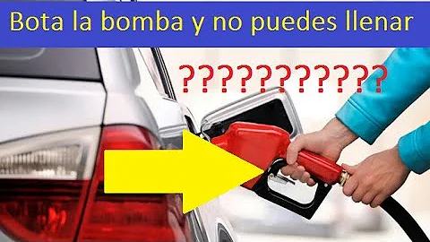 ¿La gasolina se quema más despacio con el depósito lleno?