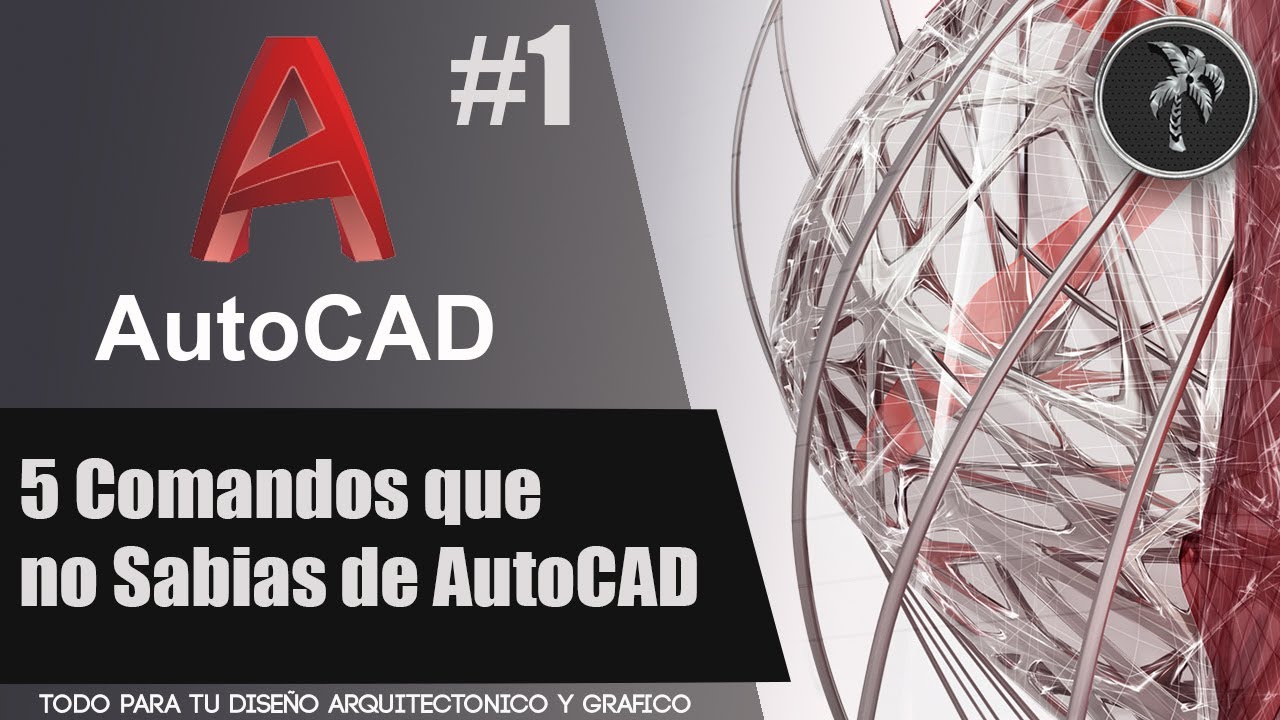 TOP 5 comandos que no sabias de AutoCAD - YouTube