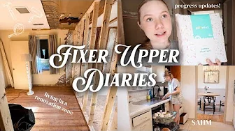 realities of being a SAHM living in a fixer upper renovation home | makeovers, frustration + diy's
