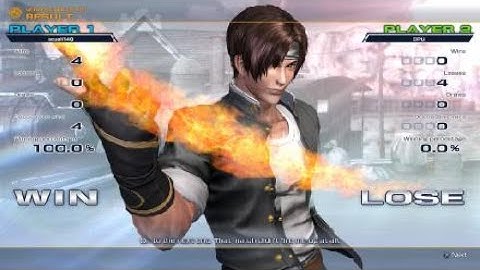 The King of Fighters XIV Classic Kyo VS Rock