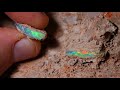 Wildfire opal found while working underground