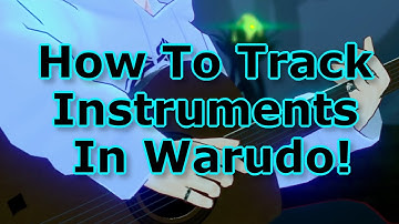 Instrument Tracking from XR animator to Warudo