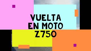 Z750 Vuelta en moto por les Cases de Alcanar.