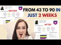 From 43 to 90 pte speaking in just 2 weeks ptetips