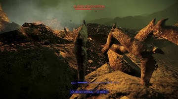 Fallout 4 Exploding Automatic Assault Rifle Field Test