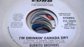 Burrito Brothers ~ I'm Drinkin' Canada Dry chords