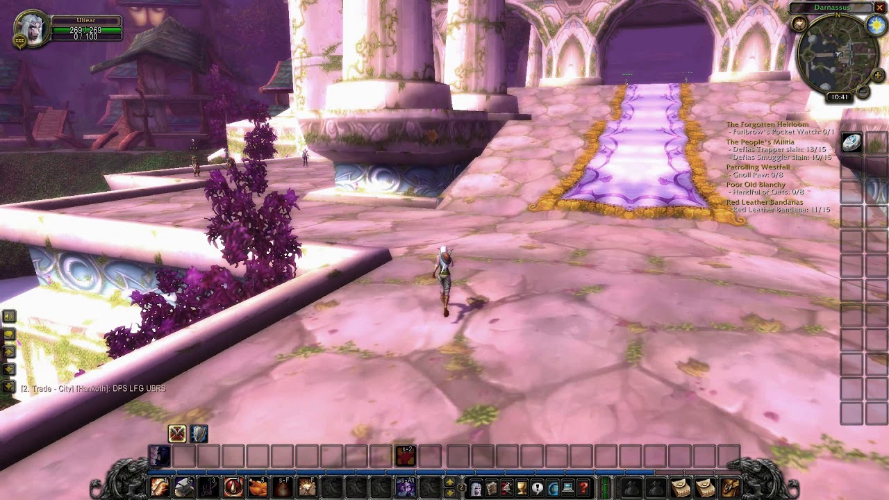 Warrior Trainers Location in Darnassus (Classic)