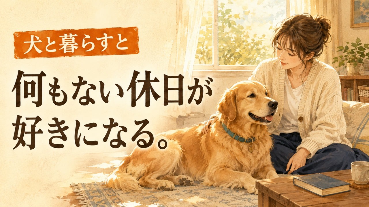 Living with a dog makes me love holidays with nothing planned. | A
