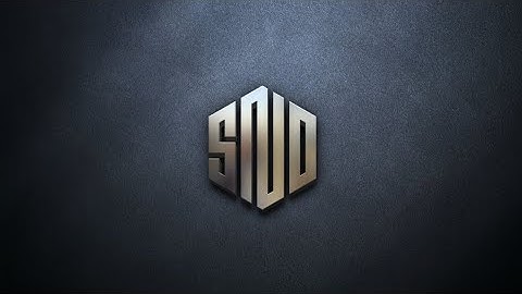 Monogram 3 Letter SND Logo Design || Vector Ink