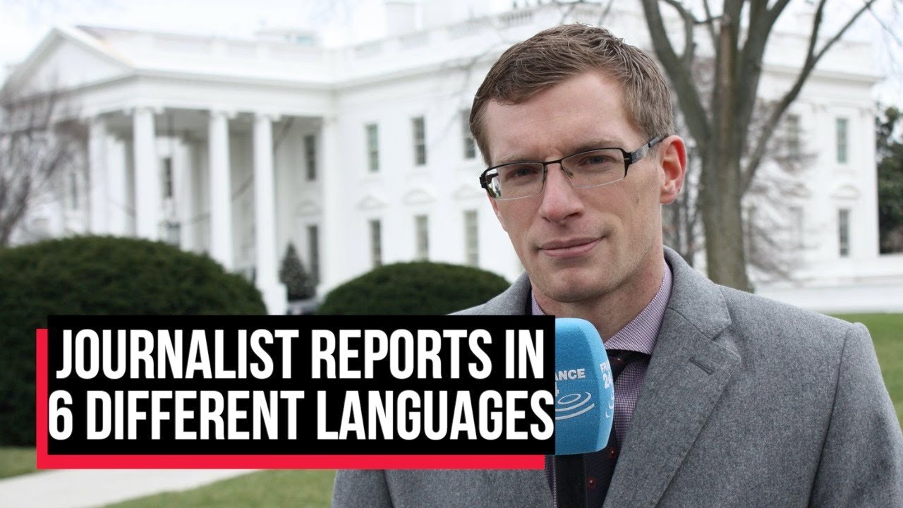 Washingtonbased journalist's multilingual reporting of news in six