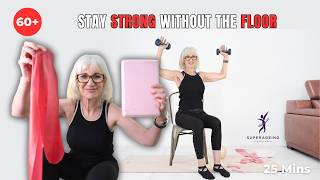 Stay Strong without Floor Work-Seated & Supported Workout | Super Ageing