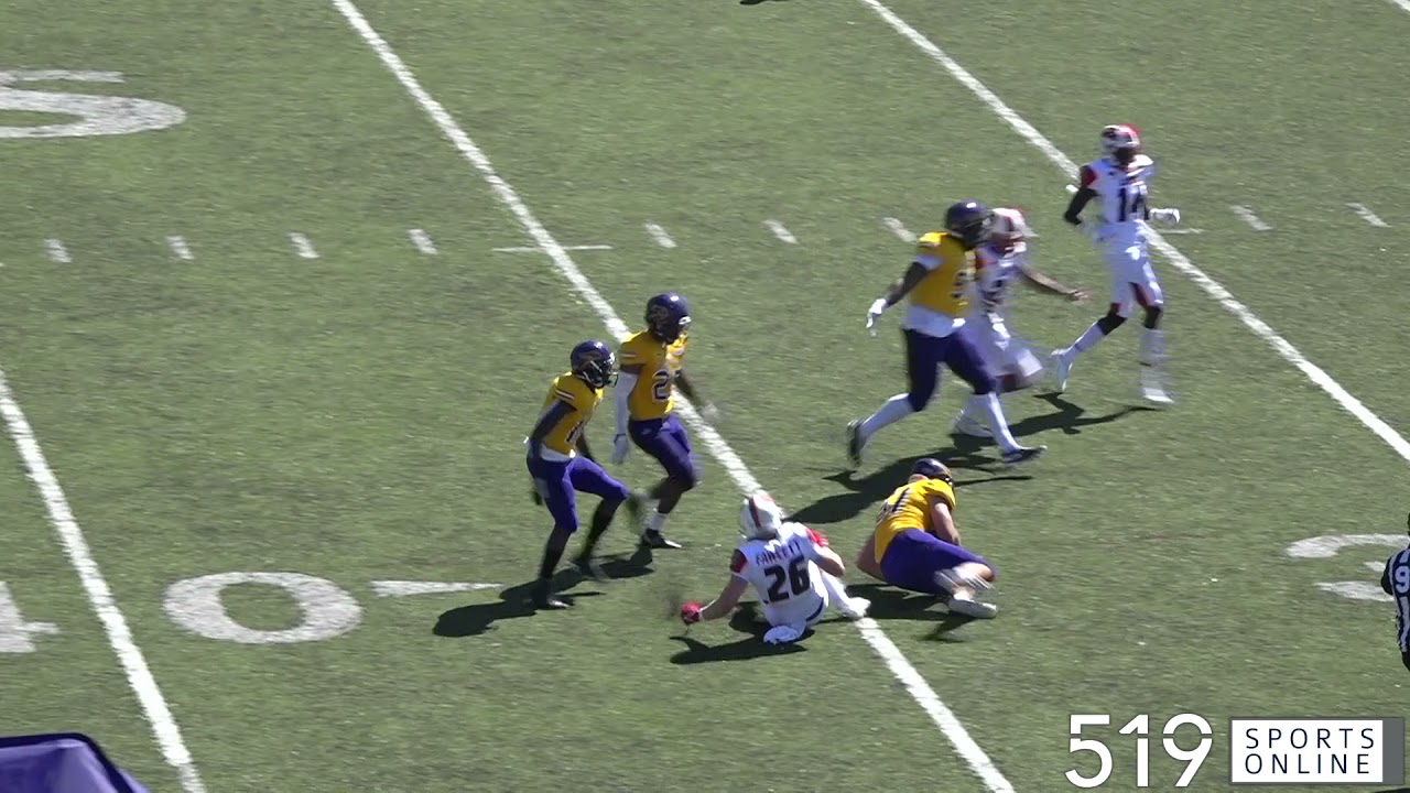 OUA Football – York Lions vs Laurier Golden Hawks
