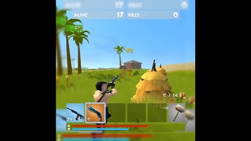 Killing player with a Magnum Pistol!! | Rocket Royale | #shorts #rocketroyale