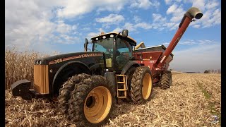 Ohio Corn Harvest and a Black Versatile 365 Tractor
