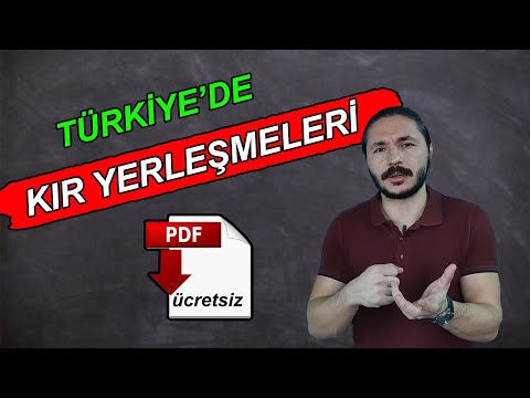 11.sınıf coğrafya  Türkiye'de Kır Yerleşmeleri Tipleri 🌏 Ayt coğrafya Köy altı yerleşmeleri Harita