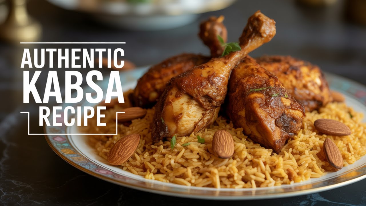 Kabsa Rice | Traditional Saudi Arabian Recipe | The National Dish of Saudi Arabia