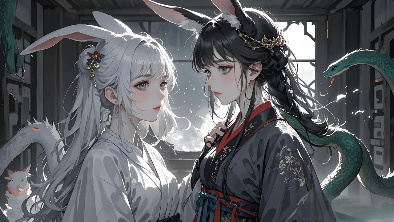 Reborn, Sis Chose to Beastify Into a Green Snake; I Turned Into a White Rabbit. They Never Expected