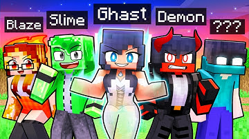 10 FRIENDS on one MOB BLOCK in Minecraft!