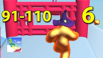 Blob runer 3d - Gameplay Part 6 All Levels 91 - 110 Max Level (Android, iOS)