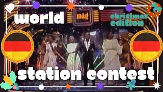 🇩🇪 Germany | Boney M. - 'Feliz Navidad' | World Station Contest 🎄