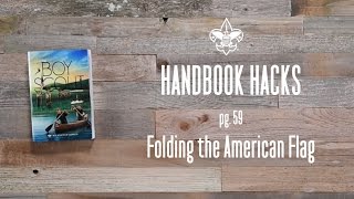 Folding the American Flag - Boy Scouts of America Handbook Hacks