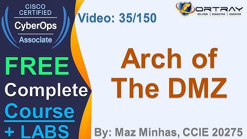 Free CCNA Cyber OPS | 35- Arch of the DMZ | Day 2 | CCNA Cyber OPS 200-201 Complete Course