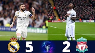 Real Madrid 5 x 2 Liverpool ■ Extended Highlight & Goals