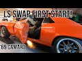 1969 Camaro Cammed LS Swap: First start and drive!