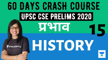 प्रभाव - 60 Days Crash Course for UPSC CSE Prelims 2020 (Hindi) | History - 15 | Rinku Singh
